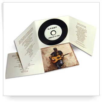 Vinilo CD en 3 Cuerpos de Cart�n / 6 P�ginas