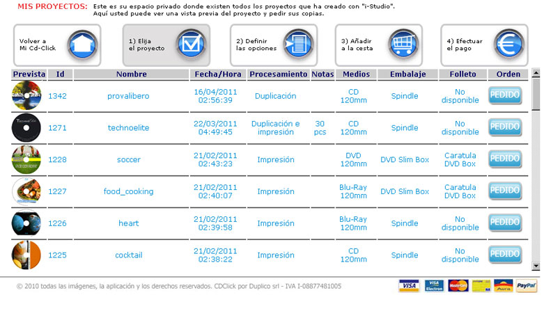 CDClick i-Studio: Su Proyecto Est� en Linea