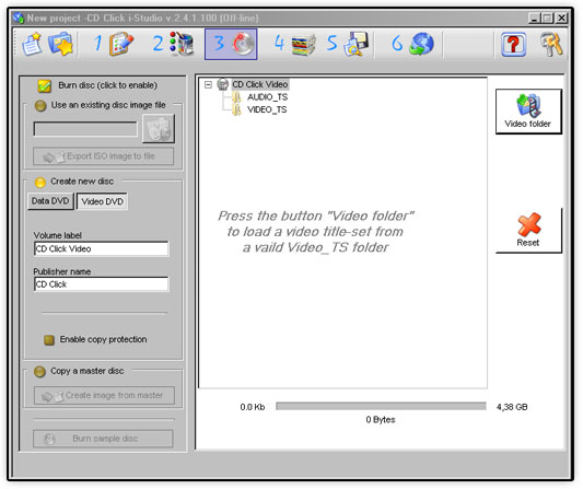 CDClick i-Studio Grabar Video DVD